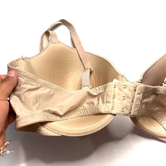 Victoria's Secret Tan Perfect Coverage Bra Size 40D - Picture 3 of 10